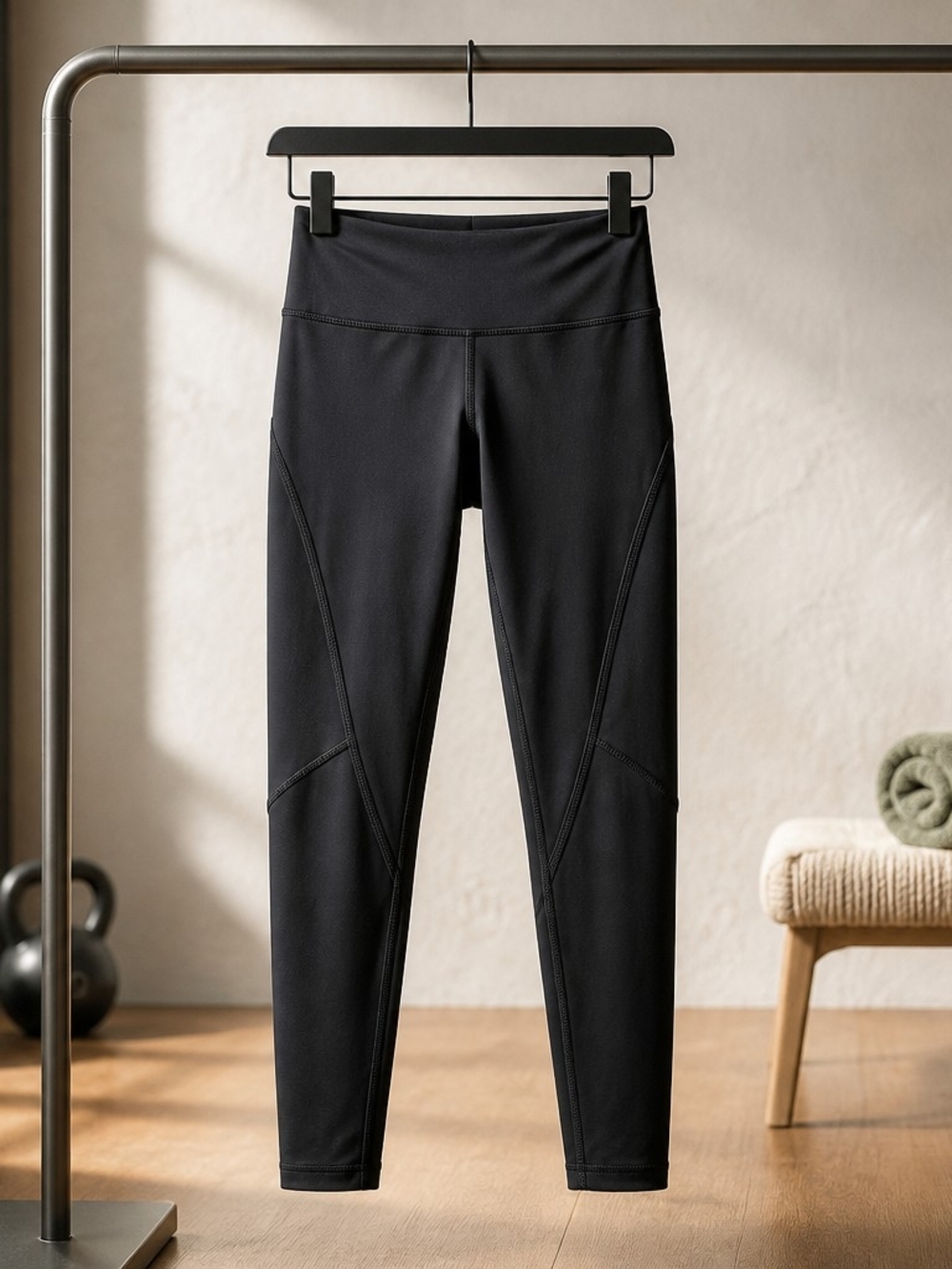 Lululemon Speed Tight Size 6 with Rusched Bottoms - Picture 2 of 5